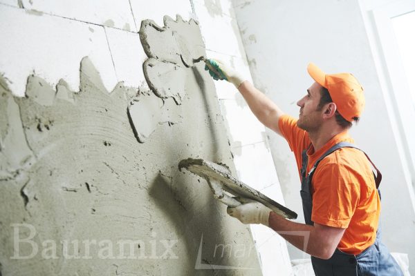 Цементная штукатурка — Bauramix Plaster+ Baymix (25кг.)