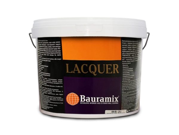 Лак для стен матовый - Bauramix Lacquer BS-21