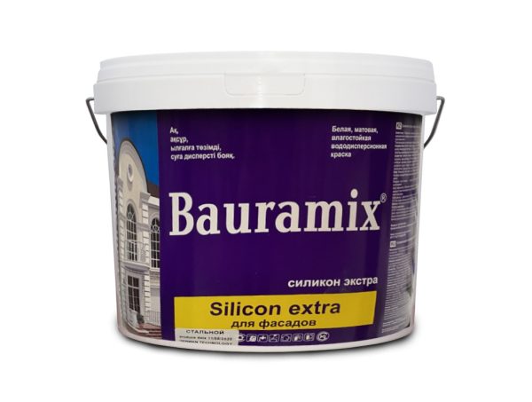 Силиконовая эмульсия Bauramix Extra для фасада